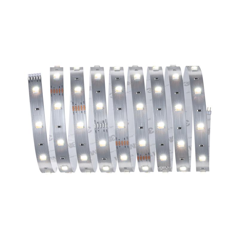 Paulmann 79862 MaxLED 250 Stripe 2,5m TunW IP20 8,8W 230/24V Silber - perfekte Ergänzung zum Basisset