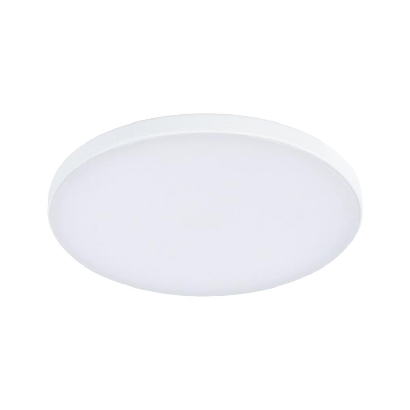 Paulmann 79939 VariFit LED Einbaupanel Veluna Edge schlicht Spritzwasser geschützt rund 120mm warmweiß Weiß