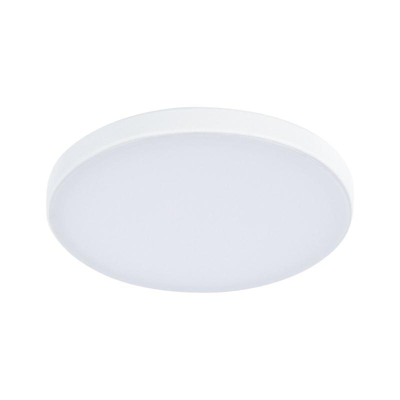 Paulmann 79950 VariFit LED Einbaupanel Veluna Edge schlicht Spritzwasser geschützt rund 90mm neutralweiß Weiß dimmbar