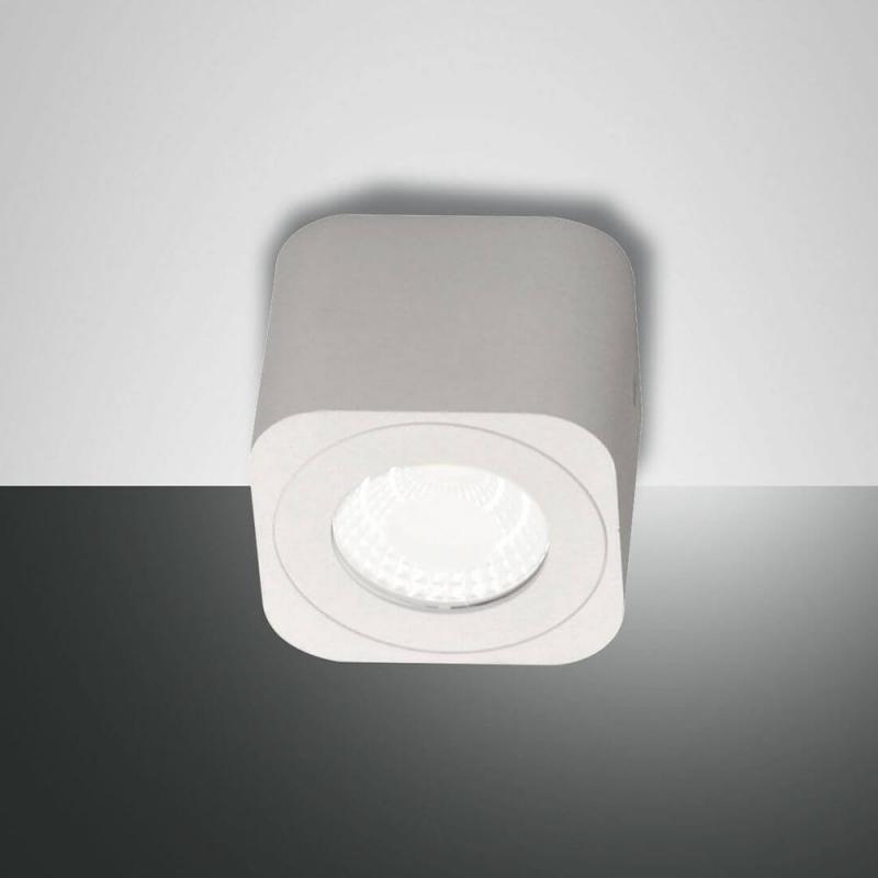 Palmi LED Deckenstrahler mit warmweißem Licht in Weiss von Fabas Luce