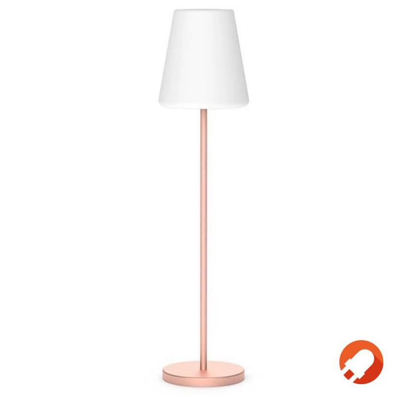 New Garden LOLA SLIM 180 IN&OUT Stehlampe RGB rose/gold 230V USB Fernbedienung