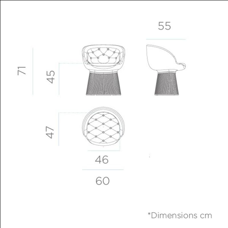 New Garden MALLORCA 60 SOLAR beleuchteter Sessel in weiss - Akku RGBW dim Fernbedienung