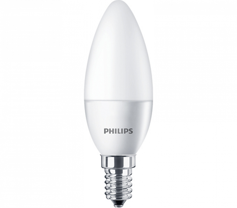  PHILIPS E14  CorePro LED-Kerze opalweiß mattiert 5.5W wie 40W 470 Lumen warmweiße Wohnlbeleuchtung