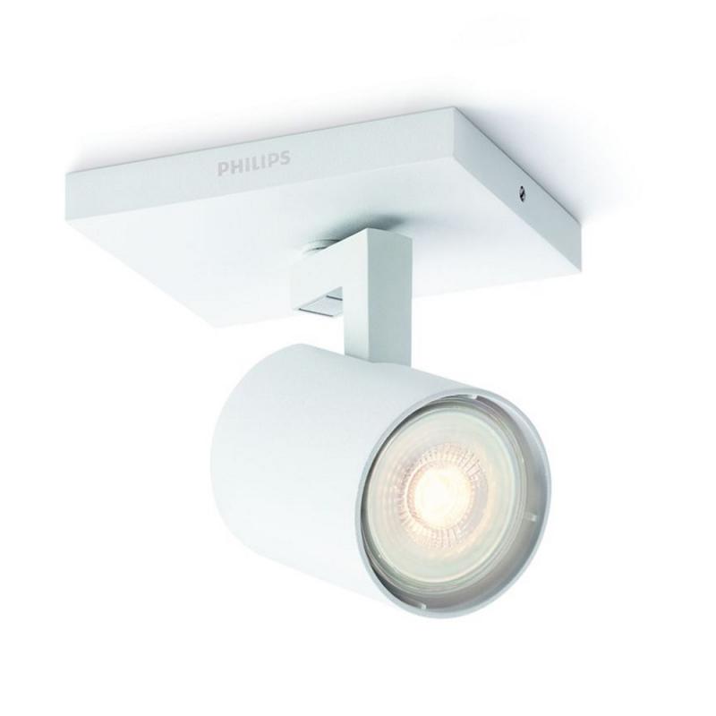 Philips myLiving 1-flammiger LED Wand- und Deckenstrahler Runner in Weiß