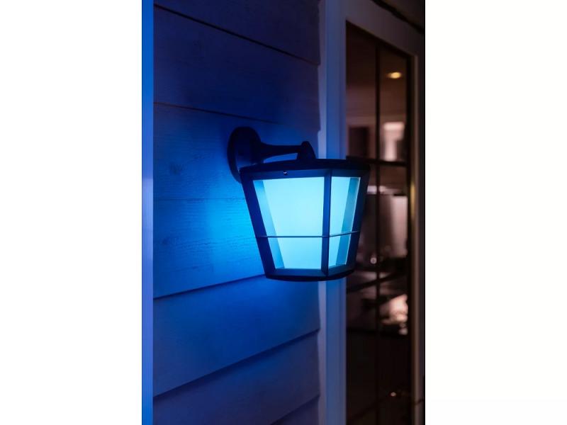 Philips Hue Outdoor Econic Wandleuchte White and Color Ambiance down