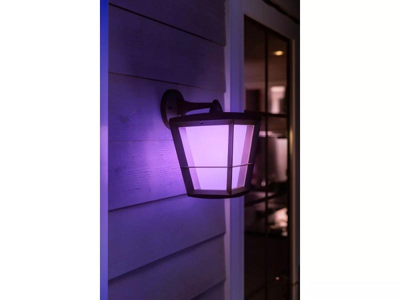 Philips Hue Outdoor Econic Wandleuchte White and Color Ambiance down