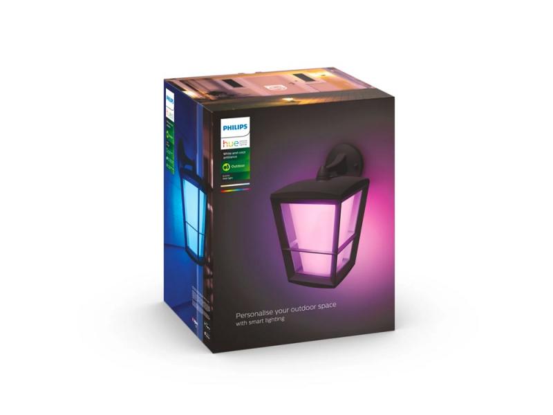 Philips Hue Outdoor Econic Wandleuchte White and Color Ambiance down