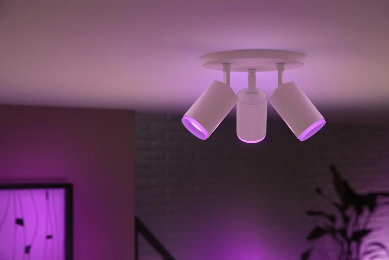 Philips Hue Fugato 3-er Deckenstrahler weiß