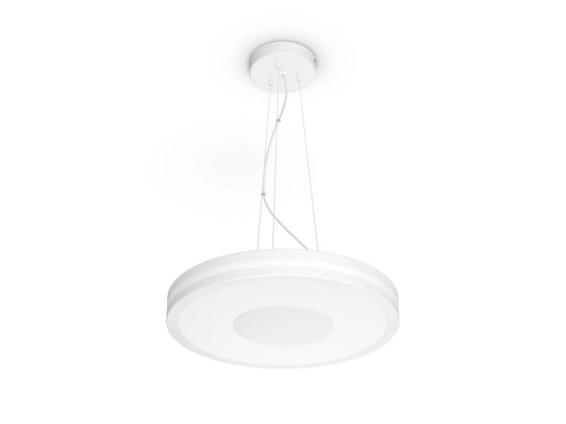 Philips Hue White Ambiance Pendelleuchte Being Weiß mit Dimmschalter für Bluetooth & ZigBee