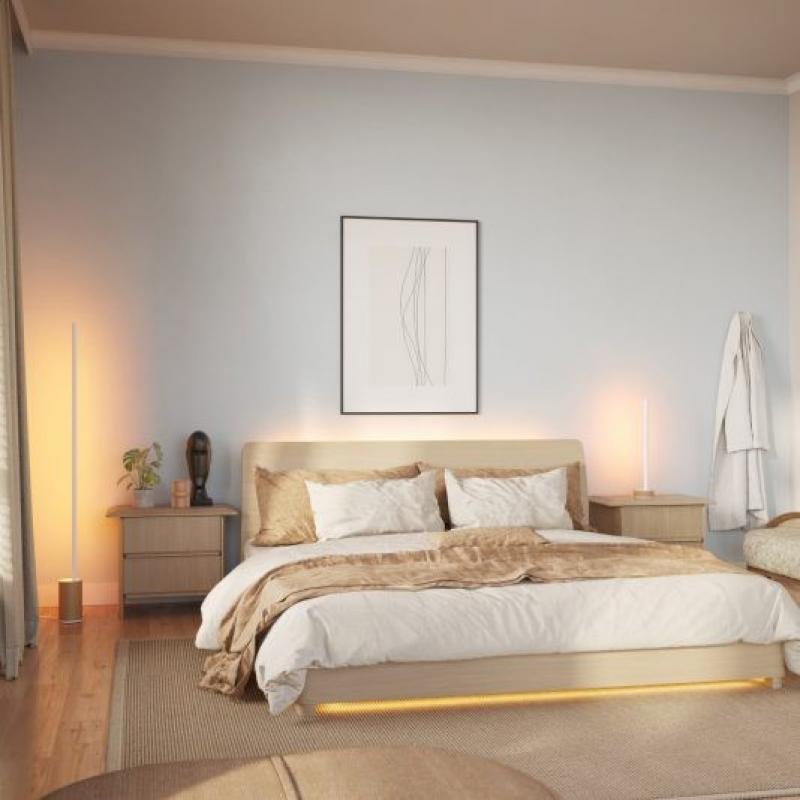 Philips Hue White and Color Ambiance LED Stehleuchte Gradient Signe in Weiß