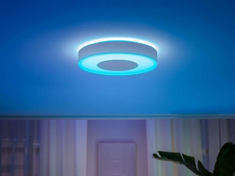 Philips Hue White & Color Ambiance INFUSE große LED Deckenleuchte in Weiss Ø42,5cm RGBW Farben