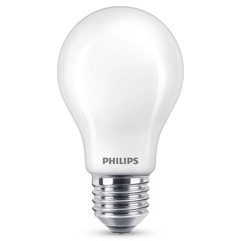 Philips E27 LED Lampe Classic Neutralweißes Licht 4000K 8,5W wie 75W matt