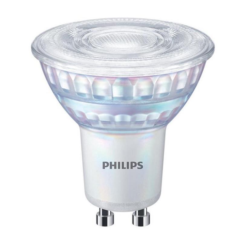 Philips CorePro LED Spot GU10 3W wie 35W dimmbar Glas warmweisse Licht 2700K Wohnungsbeleuchtung