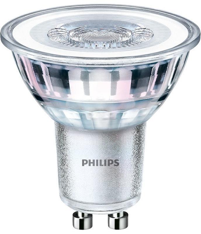 10 x Philips CorePro LED Spot GU10 LED 3,5W wie 35W Glas 3000K warmweißes Licht
