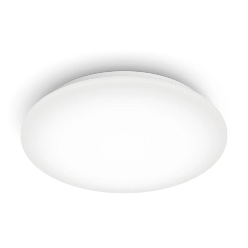 Philips LED Deckenleuchte Moire ø24cm weiß neutralweißes Licht 4000K IP20