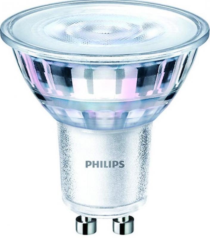 5er Vorteilspack Philips GU10 CorePro LED Spot 4,6W wie 50W 2700K warmweiß Glas