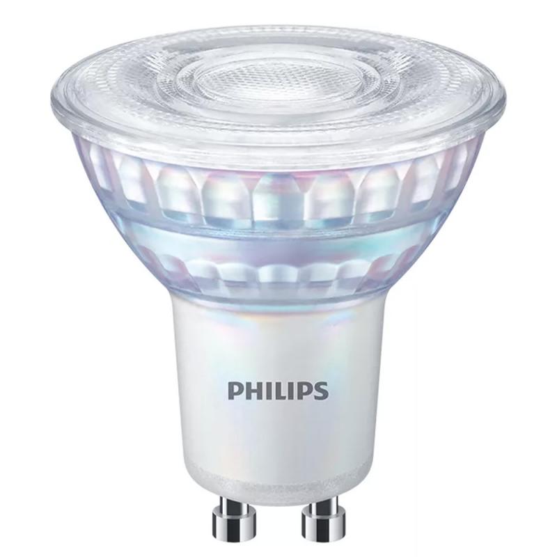 Philips GU10 MASTER LED Spot Value dimmbar 6,2W wie 80W Glas Ra90 120° 4000K neutralweißes Licht