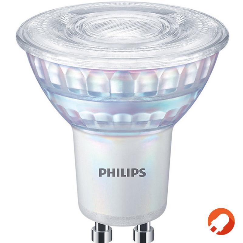 Philips GU10 MASTER LED Glas 75W Ra90 dimmbar 120° wie 3000 Value Spot 6,2W