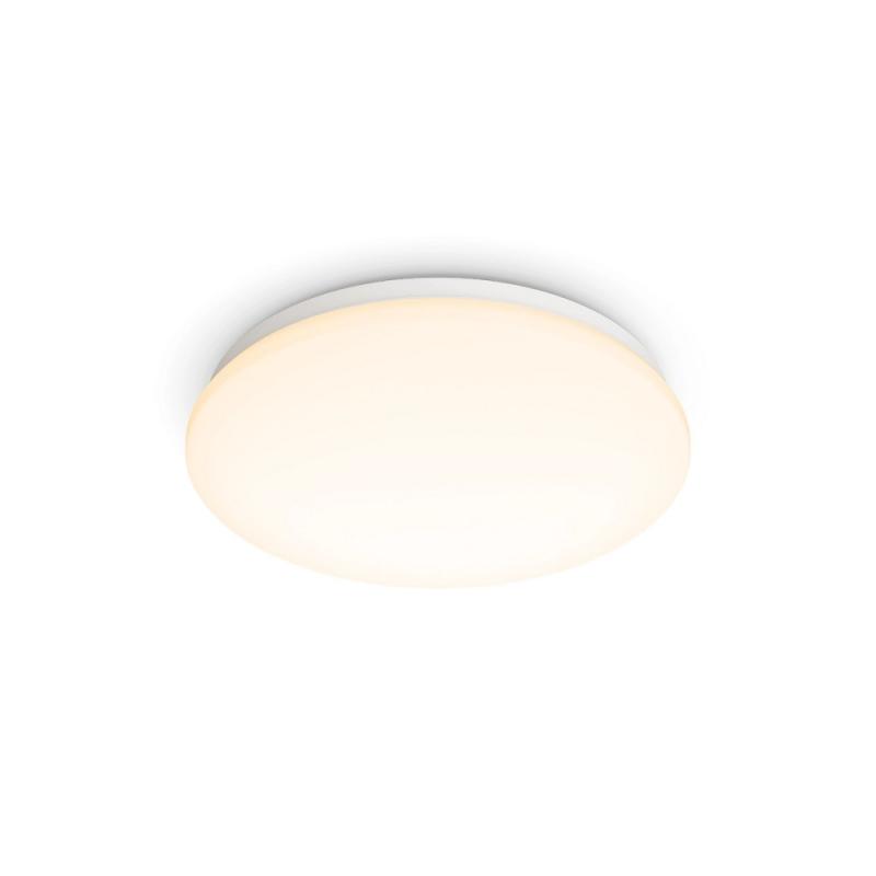 Philips LED Deckenleuchte Moire ø22cm weiß warmweißes Licht 2700K IP20