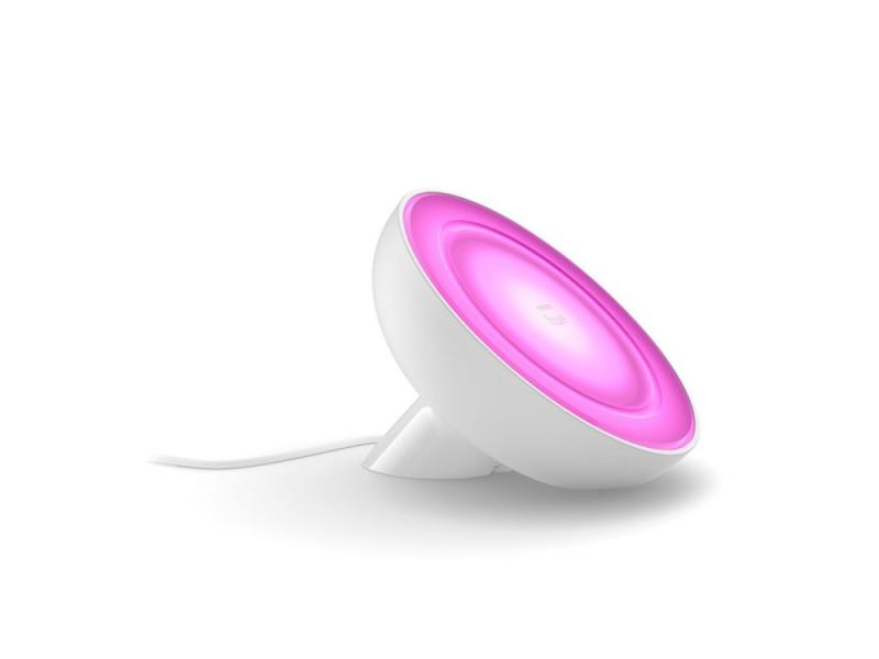 Philips Hue White and Color Ambiance LED Tischleuchte Bloom in Weiß