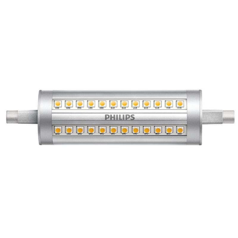 Philips R7s LEDLinear 118 mmm 14W wie 120W 3000K warmweißes Licht LED Stablampe dimmbar 2000lm