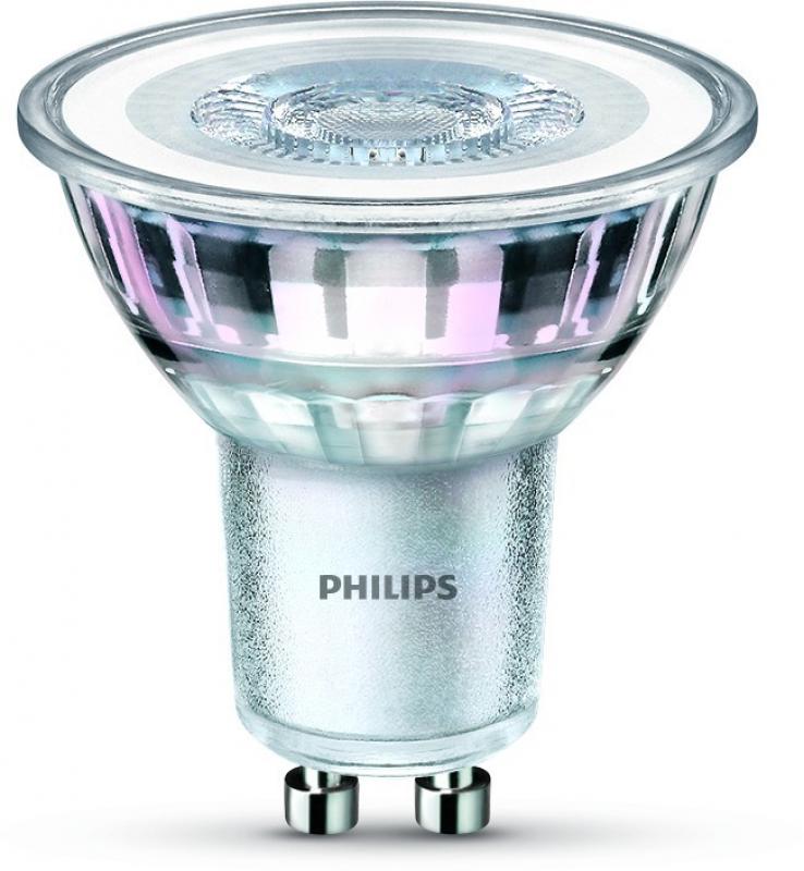 PHILIPS LED Strahler GU10 3.5W als 35W-Ersatz 36° Abstrahlwinkel warmweißes Licht 3000K