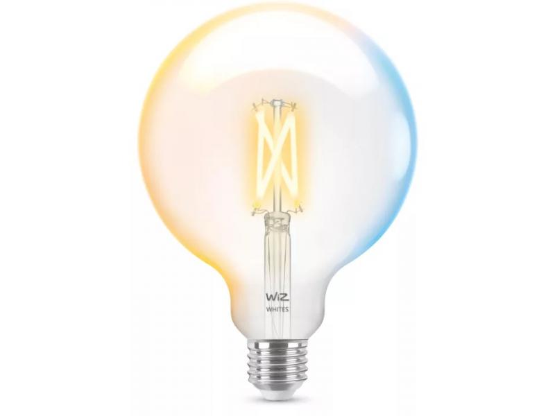 WIZ E27 Smarte LED Filament Lampe in Kugelform G125 Tunable White 7W wie 60W WLAN/ Wi-Fi