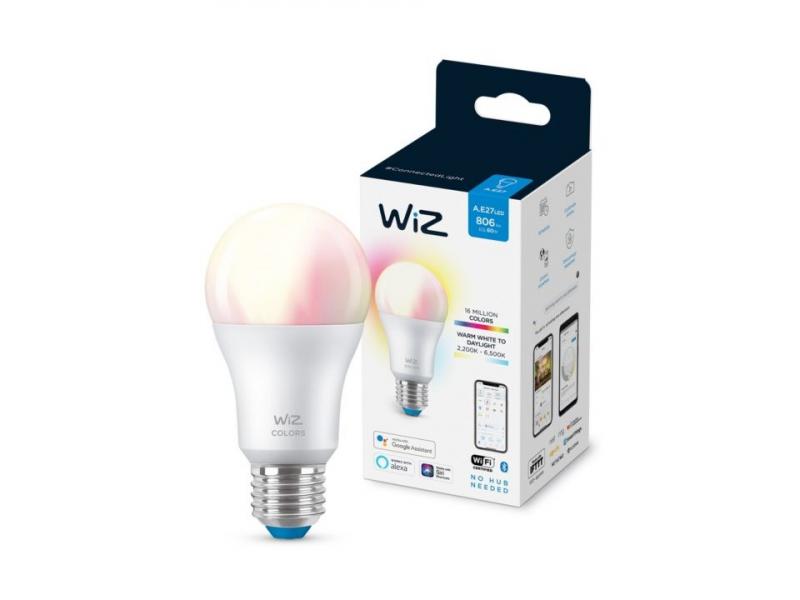 WIZ E27 Smarte LED Lampe RGBW 8W wie 60W WLAN/ Wi-Fi - Aktion: Nur noch angezeigter Bestand verfügbar