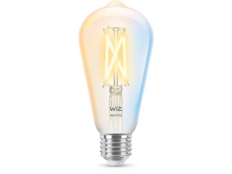 WIZ E27 Smarte LED Filament Lampe Edison Tunable White 6,7W wie 60W WLAN/ Wi-Fi