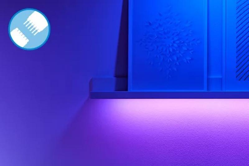 WIZ Smarte Erweiterung LED Streifen 1 Meter RGBW WLAN/Wi-Fi Tunable White & Color Indoor