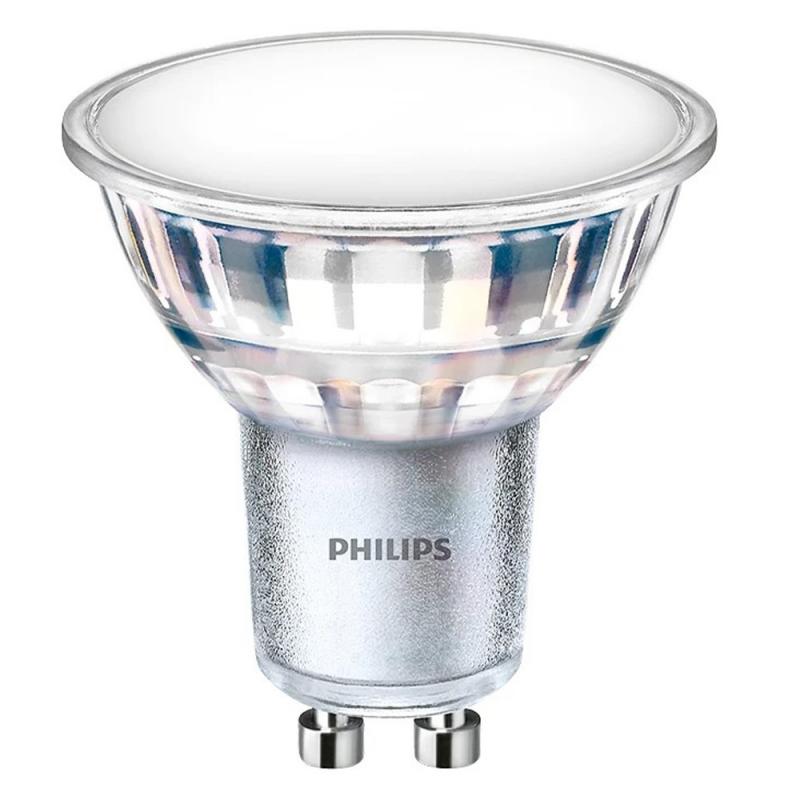 10 x Philips GU10 CorePro LED Strahler 4.9W wie 50W Glas 3000K warmweißes Licht breiter Abstrahlwinkel mit 120 Grad