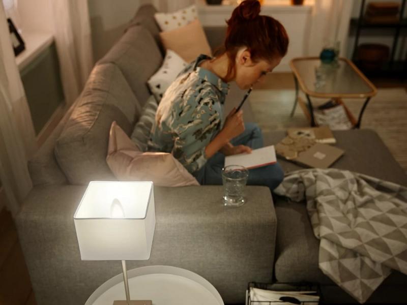 2er Pack Philips Hue E14 LED Leuchtmittel dimmbar 5,5W wie 40W - smarte Kerzenlampen mit tunable White