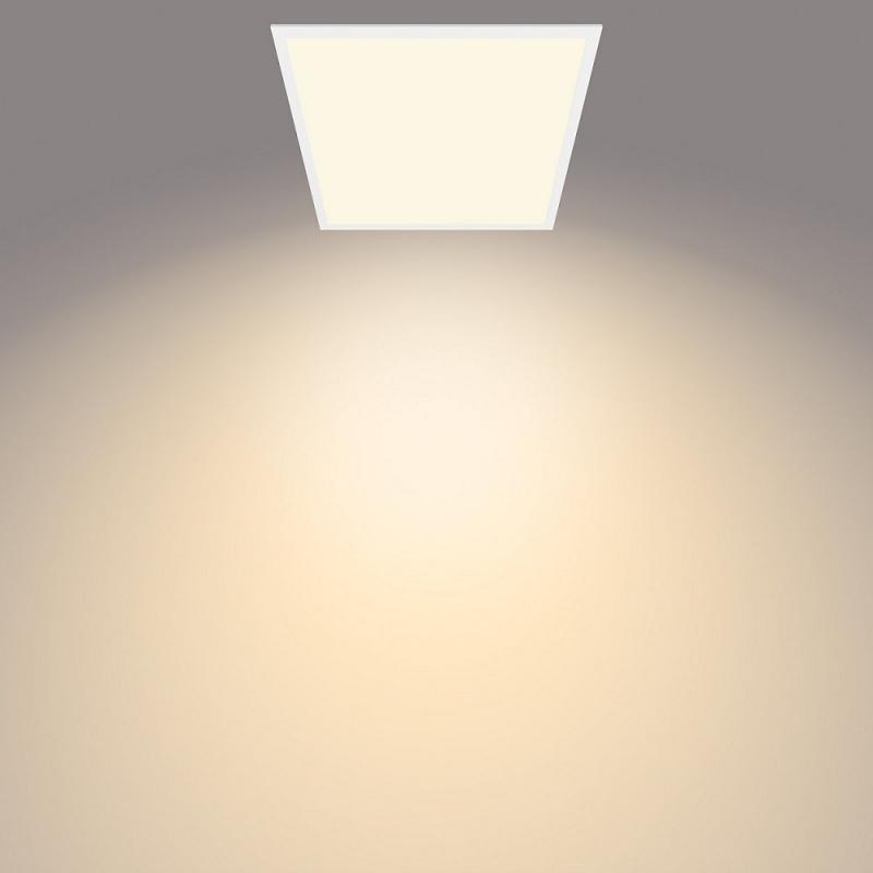 Superslim Philips LED-Aufbau Panel Touch in rechteckiger Form 60x60cm mit Scene-Switch-Funktion warmweißes Licht mit Eye Comfort