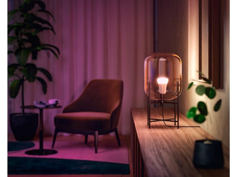 2er Set Philips Hue White & Color Ambiance mit 2 x E27 RGBW LED Lampen - mehrfarbig und dimmbar