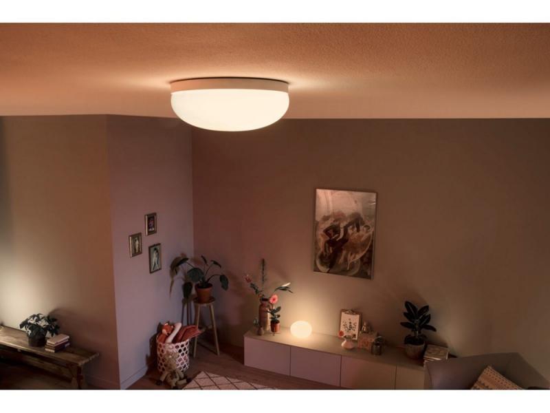 Philips Hue White & Color Ambiance Flourish Deckenleuchte RGBW in weiss