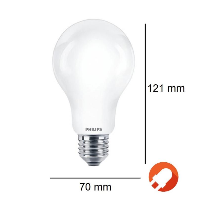 Leistungsstarke PHILIPS CorePro E27 LED Lampe 13W wie 120W 4000K neutralweißes Licht