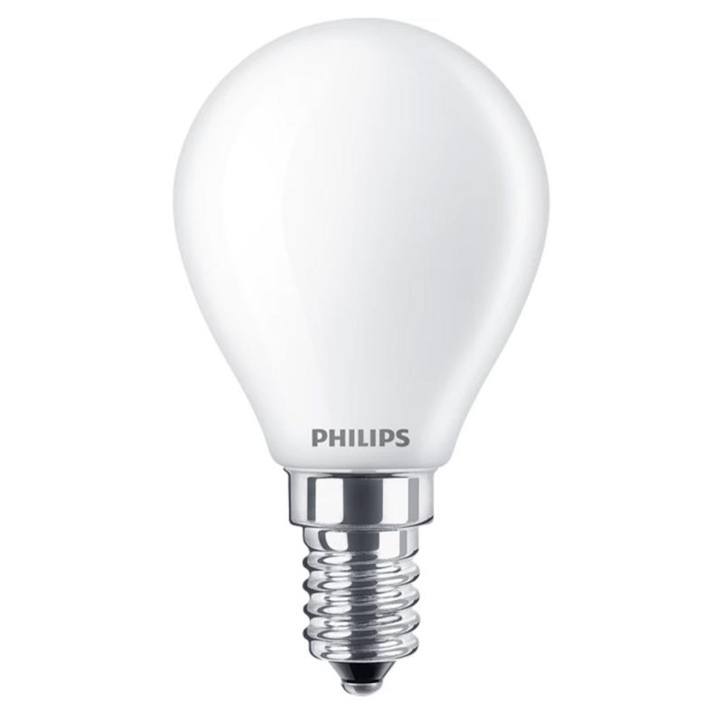 Philips E14 Master LED Lampe matt in Tropfenform 3,4W wie 40W dimmbar warmweisses Licht mit hoher Farbwiedergabe 90Ra