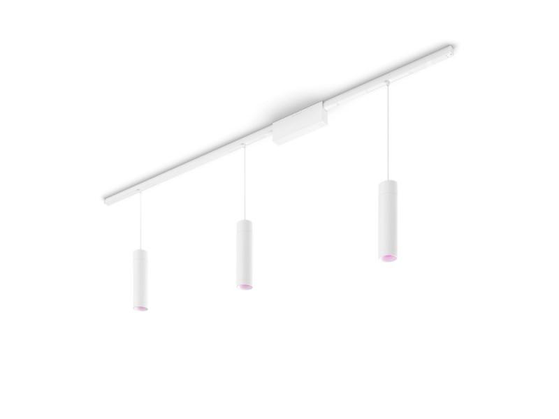 Philips Hue White & Color Ambiance Pendelleuchte Perifo 3-flammig Perifo RGBW multicolor Licht