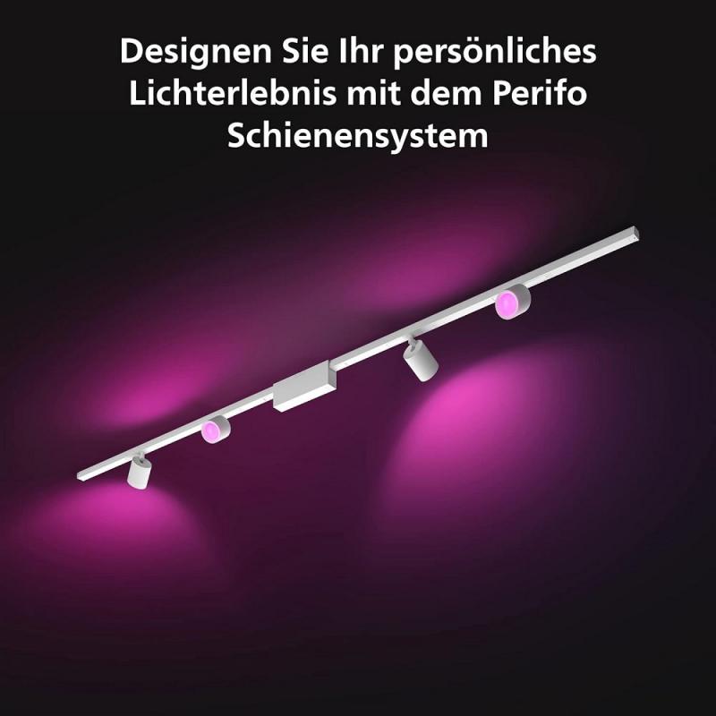 Philips Hue White & Color Ambiance Schienensystem Perifo 4er Spot RGBW multicolor Licht
