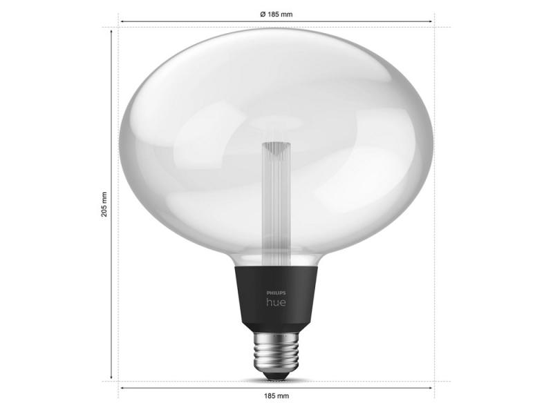 Philips Hue E27 White & Color Ambiance - Lightguide Lampe Ellipse