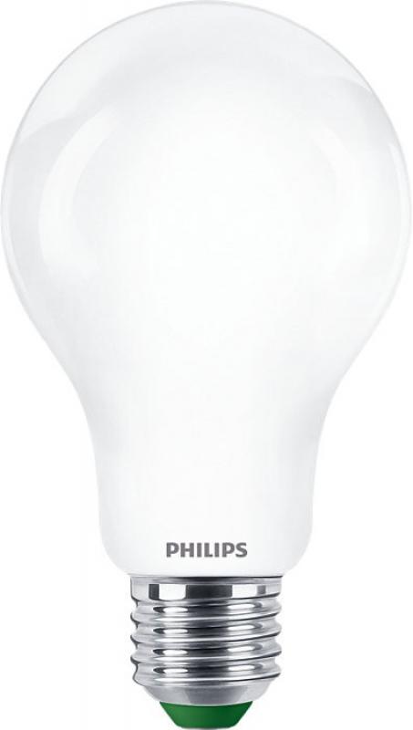Besonders effiziente PHILIPS E27 LED Filament Lampe matt 7,3W = 100W 3000K warmweißes Licht - Beste Energie Effizienz Klasse