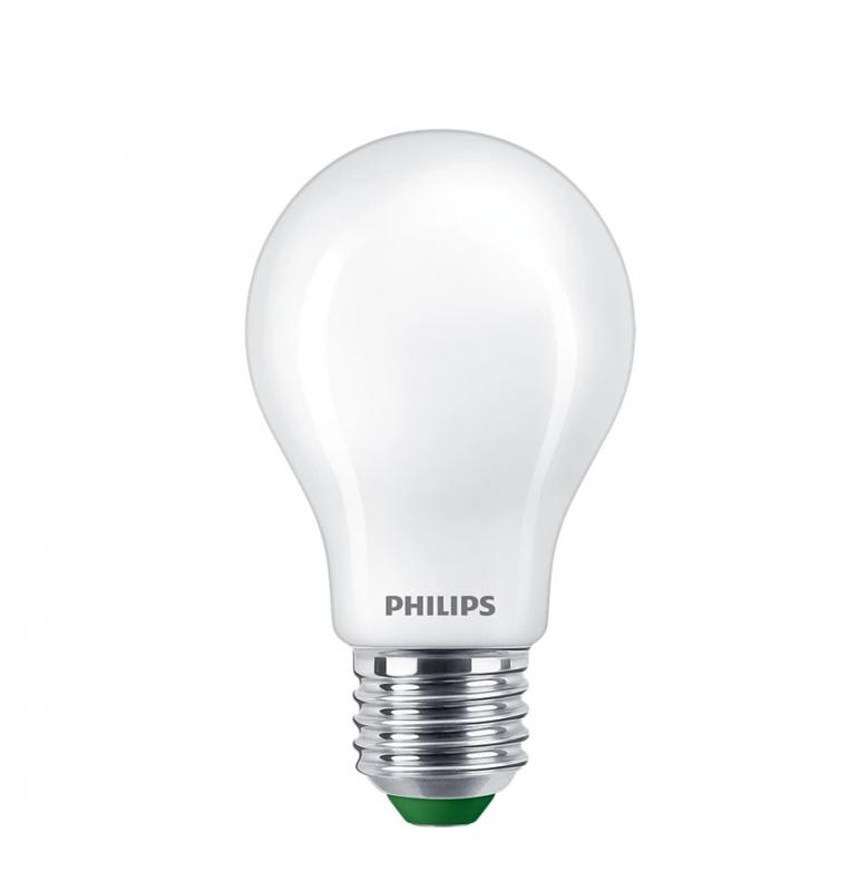 Besonders effiziente PHILIPS E27 LED Filament Lampe 4W = 60W warmweißes Licht 3000K - Beste Energie Effizienz Klasse