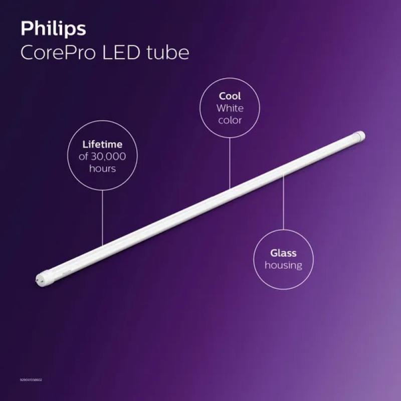 150cm Philips CorePro LEDtube 20W 2200lm 4000K 240° Neutralweißes Licht Glas KVG/VVG/AC