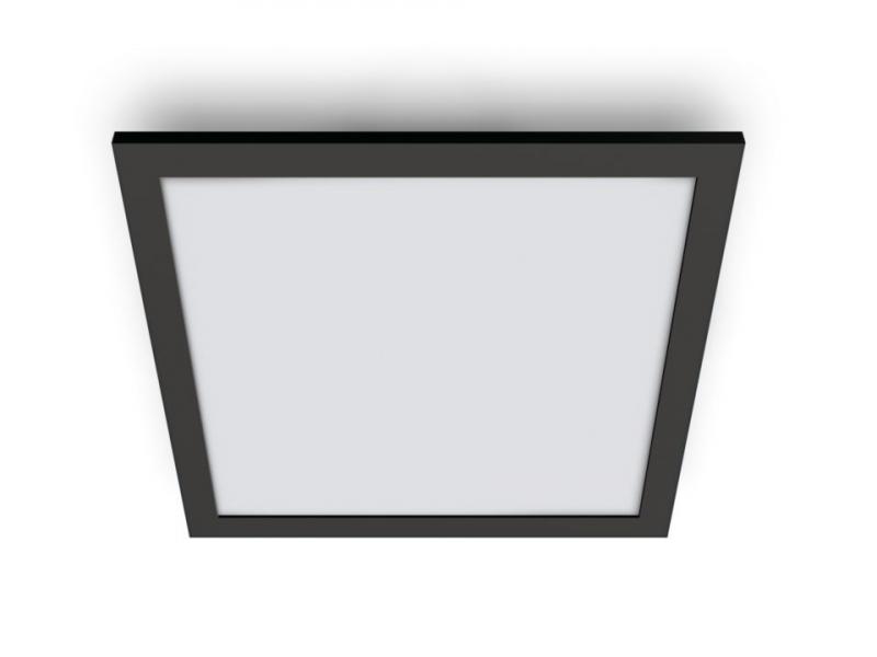 WIZ Smartes LED Panel quadratisch 60x60cm in Schwarz WLAN/Wi-Fi Tunable White