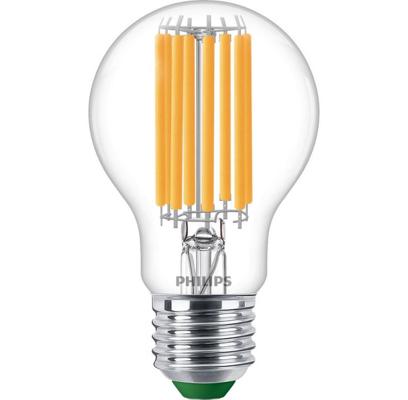 PHILIPS Classic E27 Ultra Efficientes LED Leuchtmittel 7,3W wie 100W warmweißes Licht in trendiger Filamentoptik 2700K