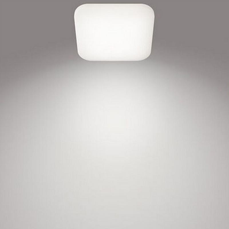 Philips LED Deckenleuchte Mauve in Weiß quaqdratische Form neutralweißes Licht - Sale - Nur begrenzter Bestand verfügbar: