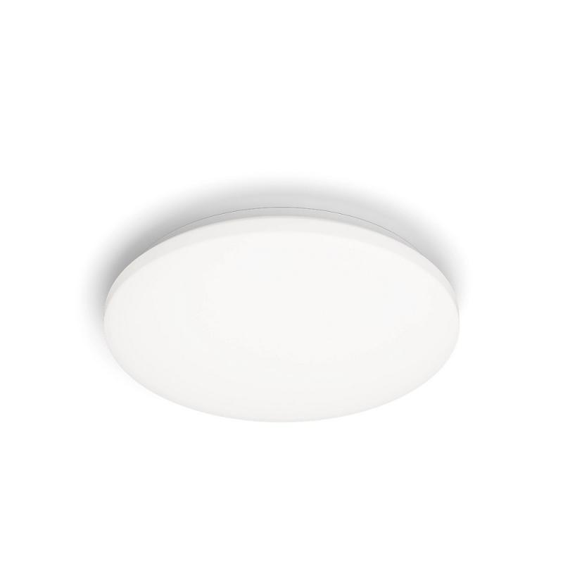 Philips Izso Aio LED-Deckenlampe Ø 38cm weiß mit Fernbedienung und CCT-Funktion