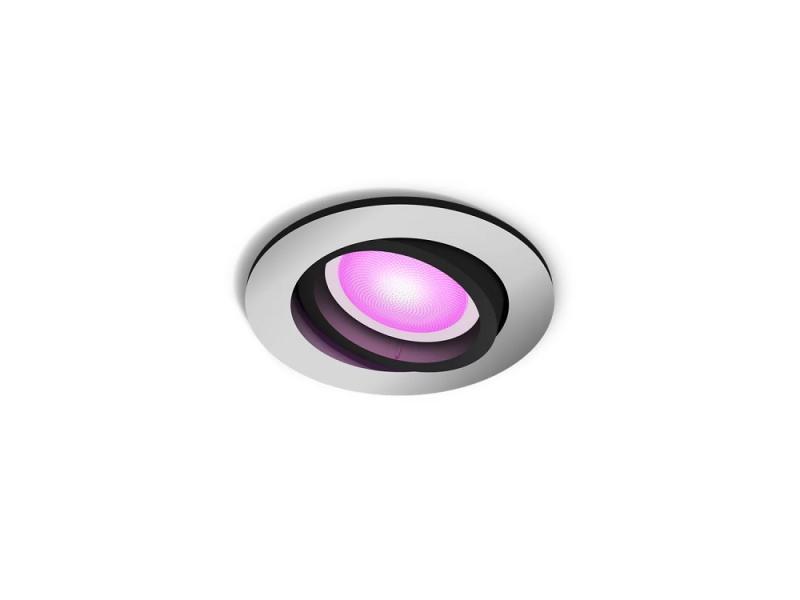 Philips Hue White & Color Ambiance Centura Einbauspot schwenkbar in Silber IP20