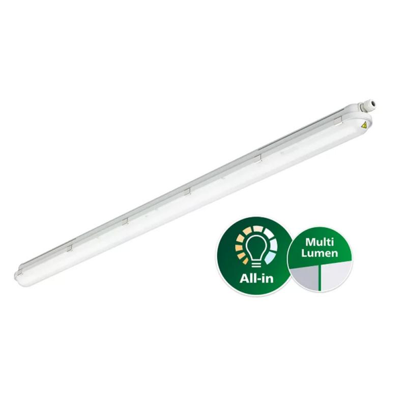 150cm Philips CoreLine WT120C LED-Feuchtraumleuchte All-in, 43 W, 25 W