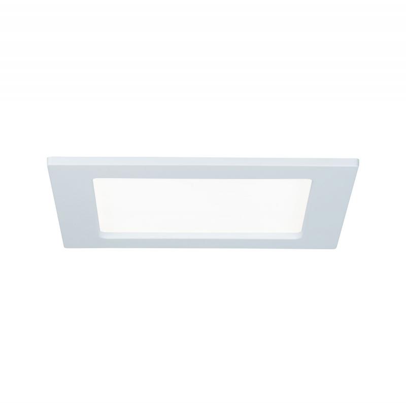 Quality LED Einbauleuchte Panel eckig 4000K 16,5x16,5cm Weiß Paulmann 92065